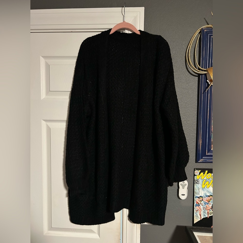 Unk Women's Classic Black Cardigan